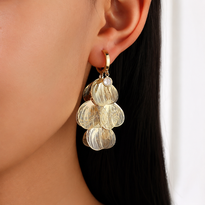 Golden Bloom Earrings