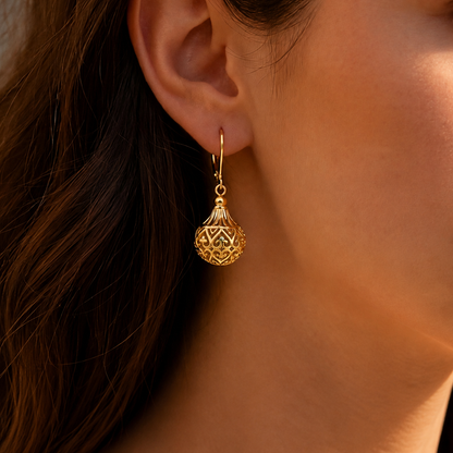 Secret Lantern Earrings