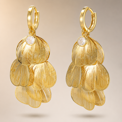 Golden Bloom Earrings